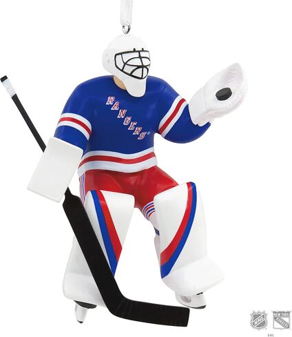 Hallmark NHL New York Rangers Goalie Christmas Ornament in Saudi Arabia