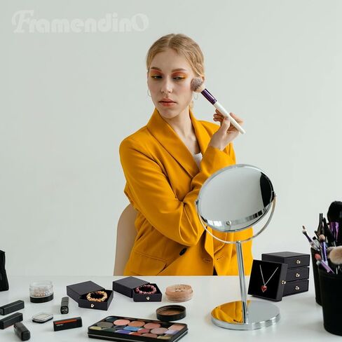 Framendino، 12 حزمة من صناديق المجوهرات لعرض درج من الورق المقوى علبة مجوهرات ورقية سميكة علبة هدايا تغليف المجوهرات لخواتم وأقراط مجوهرات in Saudi Arabia