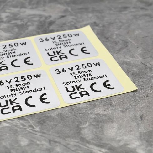 Create idea 10pcs Mid Drive Motor Sticker 36V 250W Motor Waterproof Sticker Decal 30x30mm Motor CE Label Tags Compatible with BAFANG BBS02B BBS01 in Saudi Arabia