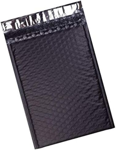 BESTeck #5 Black Poly Bubble Mailers 10.5" x 16" Padded Envelopes (10) in Saudi Arabia