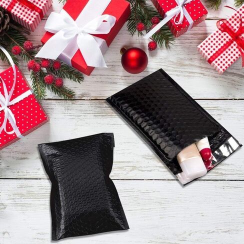 BESTeck #5 Black Poly Bubble Mailers 10.5" x 16" Padded Envelopes (10) in Saudi Arabia