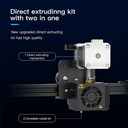 Creality Ender 3 Direct Drive Kit, Upgrades Extruder Kit with All Metal Hotend, Support TPU, BL Touch, Compatible with Ender 3/Ender 3S/Ender 3 Pro/Ender 3 V2 in Saudi Arabia