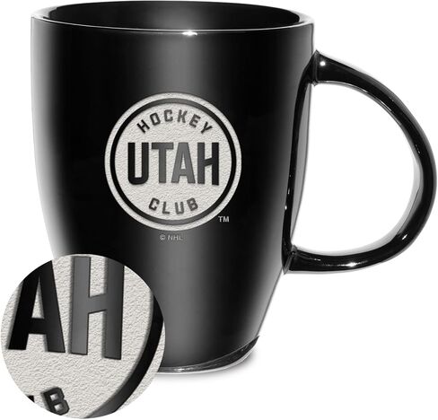 Rico Industires NHL Hockey Los Angeles Kings Sunburst 18oz Laser Engraved Ceramic Lustre Mug in Saudi Arabia