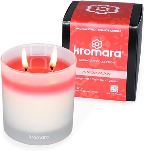 Color Changing Candles - Signature Collection - Aromatherapy Scented Candle Gift Set - Luxury Candles (8oz, Monteverde) in Saudi Arabia
