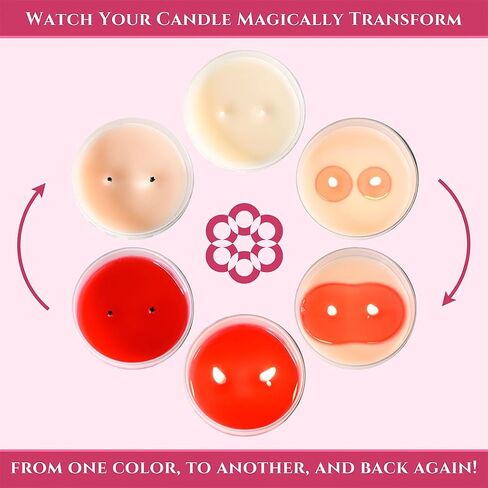 Color Changing Candles - Signature Collection - Aromatherapy Scented Candle Gift Set - Luxury Candles (8oz, Monteverde) in Saudi Arabia