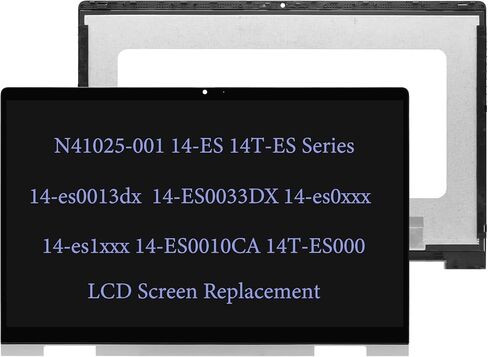 L93183-001 L93181-001 بديل LCD لـ HP Envy x360 m Convertible 15-ee 15m-ee 15m-ee0013dx 15m-ee0023dx 15m-ee0xxx 15m-ee0000 LCD تعمل باللمس إطار مجموعة محول الأرقام مع لوحة (1920x1080 -IPS) in Kuwait
