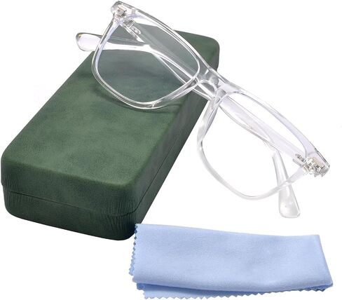 Blue Light Blocking Glasses Computer Gaming Glasses Frame for Women Men Clear Lens Eye Protection in Kuwait