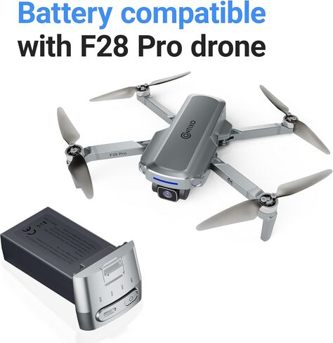 Contixo F24 Pro drones with camera for adults 4K UHD Foldable RC Quadcopter GPS Return Home, FPV Camera Compatible with VR - 30 Minutes Flight Time - Foldable Brushless Motors - With Carrying Case in Kuwait