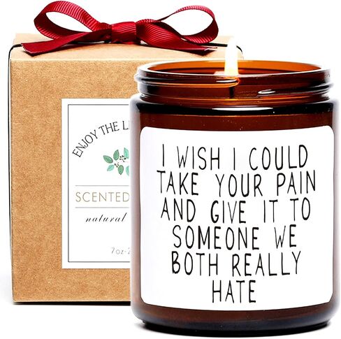 Best Friend Birthday Gifts for Women, I’d Shank A B for You Scented Soy Candle, Funny Birthday Gift Galentines Gag Gift for Friends, BFF, Bestie, Sister (BTCH) in Saudi Arabia