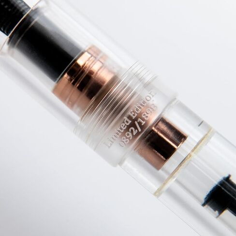 Conklin All American Eye Dropper LIMITED EDITION Fountain Pen - Cartridge/Converter/Eyedropper Filling System - (Demo Rosegold) - Omniflex Nib in Saudi Arabia