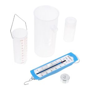 Baluue Measuring Cylinder Plastic Labs Graduation Transparent Plastic Graduated Cylinder Set Experiment Teaching Instruments