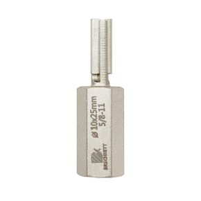 Carbide Brick Mortar Grout Cutter - 10*25mm (3/8*1 Inch) Mortar Raking Bit for Angle Grinder Mortar Cutter with 5/8-11 Thread