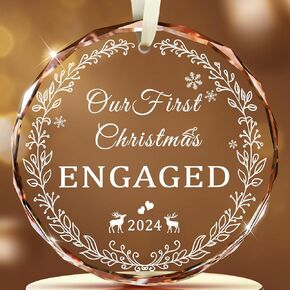 House Warming Gifts New Home, Housewarming Gifts for New Home 2024, Home Sweet Home Glass Ornament 2024 New Home Gifts for Couple First Christmas in New House Christmas Tree Ornaments