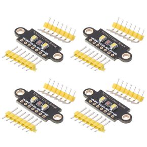 4pcs TCS34725 Color Recognition Module, IIC Communication Color Light Sensor, RGB Development Board Color Recognition Sensor, Color Sensing Module for Arduino