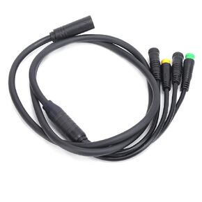 1T4 Cable, Waterproof 1T4 Electric Cable Mid Motor Brake Lever Throttle Connector for Electric Conversion Kits