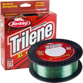 Berkley Trilene® XL®, Low-Vis Green, 4lb | 1.8kg, 1000yd | 914m Monofilament Fishing Line, Suitable for Freshwater Environments