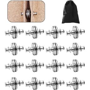 Magnetic Curtain Clips, 0.98 Inch Super Strong Curtain Magnets with Storage Bag, Suitable for Indoor and Outdoor Curtains, Preventing Light Leakage and Convenient Storage (20, 0.98 inch)