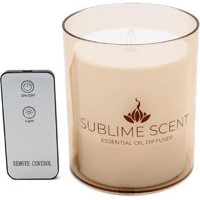 Ultrasonic Essential Oil Diffuser. It Features an Easy to use 150ml Water Tank, Light on or Off Mode, and a Safety auto-Switch That Prevents it from overheating in case it Runs Out of Water.