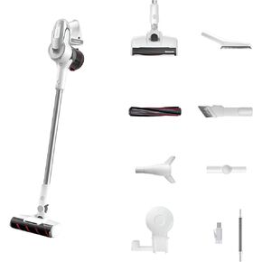 Honeywell VC10 Aeromax Elite Cordless Vacuum Cleaner, 8-in-1 Vacuum Cleaners for Home, Anti-Tangle Stick Vacuum for Pet Hair, Hard/Wood Floor, Carpet, 55min Runtime/125AW Suction/5.5 lbs Lightweight