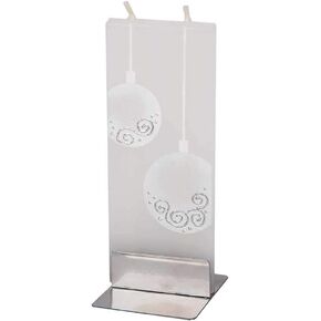 Christmas balls white