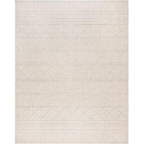 Gertmenian Indoor Flat Woven Area Rugs | Durable, High-Traffic, Non-Shedding & Stain Resistant | Demita, Cream, 5x7 Standard, 27808