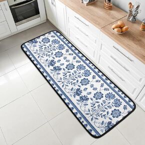 Kitchen Rugs Non-Slip Bathroom Rugs Indoor Entrance Runner Rugs Machine Washable for Living Room Decor Bedroom Bathtub Decoration Rug 24x72inch Sunflowers (25)