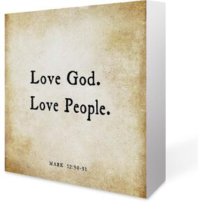963RW Christian Wooden Box Signs It's Gonna Be Okay, Bible Verse Box Sign Decor Tabletop, Inspirational Quotes Block Plaque, Religious Home Decor 5 x 5 Inches Gift for Someone Anxious
