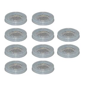 10 Pcs Screen Hose Washer Seal O-Rings Hose Gasket Flat Washer with Filter Net for Water Faucet Shower Garden Hose Durable Rubber Sealing
