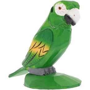 1Pcs Animal Parrot Glasses Frame Wood Eyeglass Holder for Home Office Desk Decor