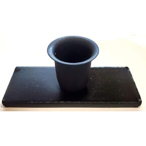 Wrought Iron Taper Candle Holder - Hand Made by Amish
