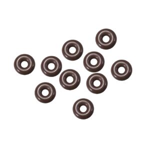 uxcell Fluorine Rubber O-Rings 10mm OD 3mm ID 3.5mm Width, Metric FKM Sealing Gasket, Pack of 10