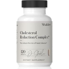 Shaklee - Cholesterol Complex: Plant-Based Formula for Cardiovascular Wellness- 120 Tablets