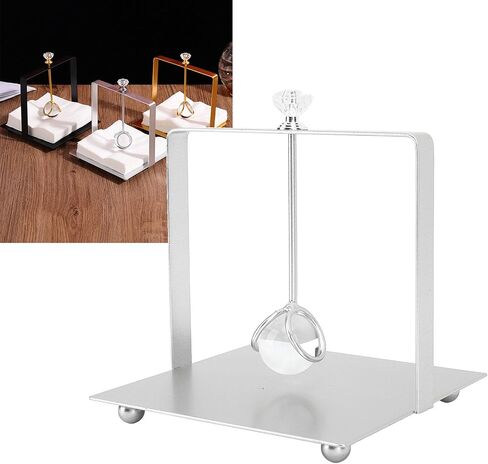 Tissting Napkin Holder 13.5 x 13.5 x 15cm Metal Napkin Dispenser with Elegant Handle, Modern Square Paper Napkin Holder for Restaurant Bar Office Hotel Cafe (Black) in Saudi Arabia