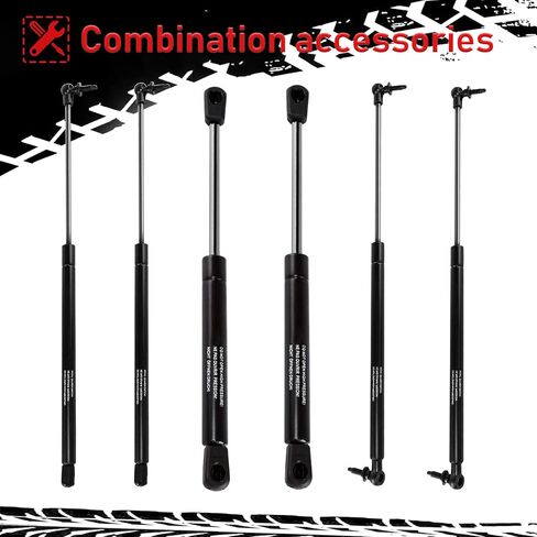 Rear Hatch Liftgate Lift Supports 4856 4857 for 1993-1998 Jeep Grand Cherokee (Pack of 2) in Saudi Arabia