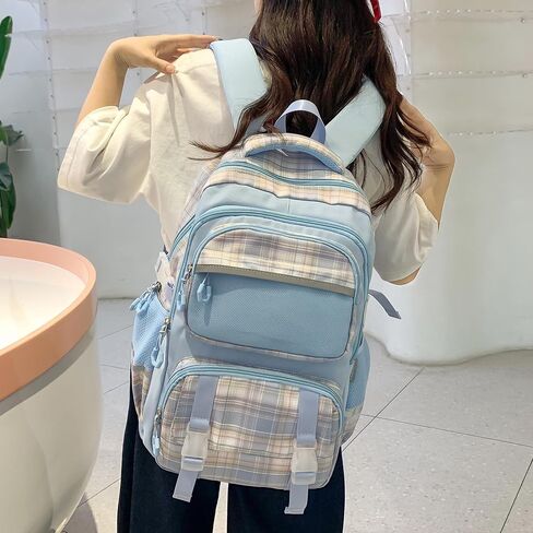 School Backpacks for Girls Kawaii Bookbag Kids School Bag for Girls 6-12 Years Old Pink in Saudi Arabia
