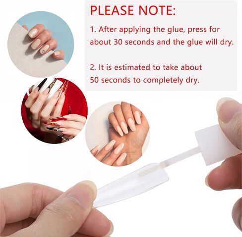 6PCS Brush on Nail Glue for Acrylic Nail Tips, Long Lasting Nail Glue Adhesive Super Bond (10g/pc) in Saudi Arabia