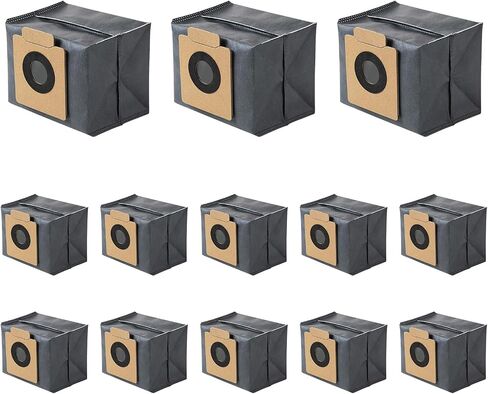 12 Pack Replacement Parts Compatible with Eufy X10 Pro Omni Vacuum, Robot Vacuum Replacement Accessories w/6×Mop Pads, 6×Dust Bags in Saudi Arabia