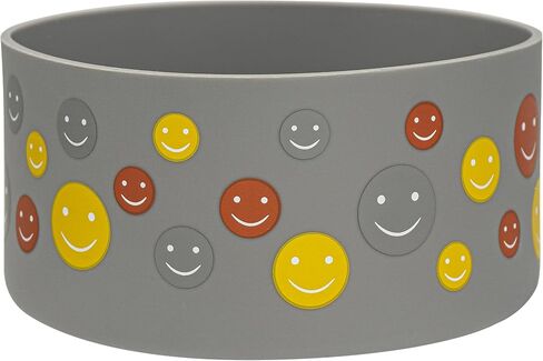 Water Bottle Boot Sleeve, Protective Silicone Boot Compatible with Hydro Flask Water Bottle (1 PC, Smiley Face) in Saudi Arabia