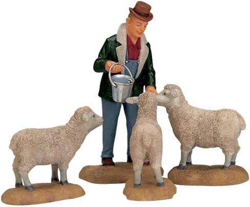 Lemax Village Collection the Good Shepherd Set of 4 #12499 in Saudi Arabia