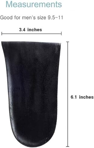 5/8 inch (15mm) Leg Length Discrepancy Lifts Insoles (2 Large Rights(Fabric Topped)) in Saudi Arabia