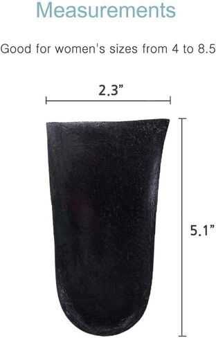 5/8 inch (15mm) Leg Length Discrepancy Lifts Insoles (2 Large Rights(Fabric Topped)) in Saudi Arabia