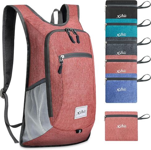 Xgunion Hiking Backpack 10L Lightweight Foldable (Black) in Saudi Arabia