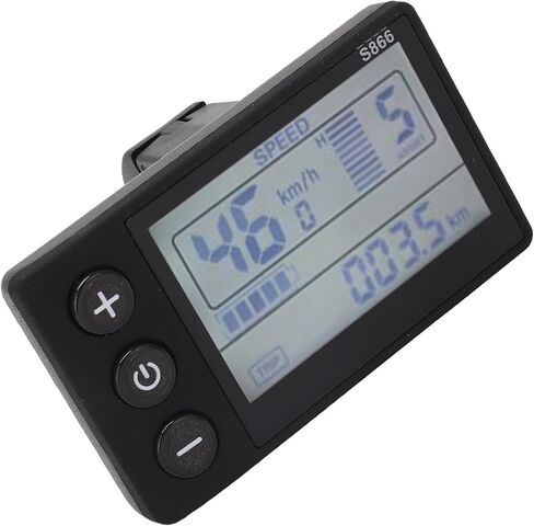 Electric LCD Display Smart Computer Handlebar Mount, IP65 Waterproof Electric Cycle Computer Electric Scooter Control Panel, Speedometer Odometer for Replacement in Saudi Arabia