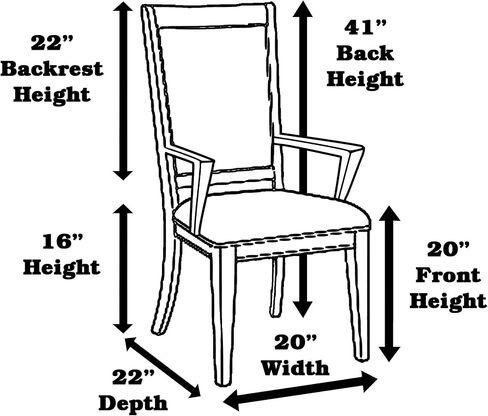 LAMINET Heavy-Duty Crystal-Clear Dining Chair with Arms Protectors - Protects All-Over from Dust, Dirt, Spills, Pet Hair/Dander, Paws and Claws! Fits Up to 41"BH x 20" FH x 20"W x 22" D (Set of 2) in Saudi Arabia