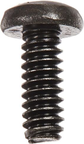 Small Parts MS51957-28B 18-8 Stainless Steel Pan Head Machine Screw, Black Oxide Finish, Meets MS-51957, #2 Phillips, #6-32 Thread Size, 3/8" Length, Fully Threaded, USA Made (Pack of 50) in Saudi Arabia