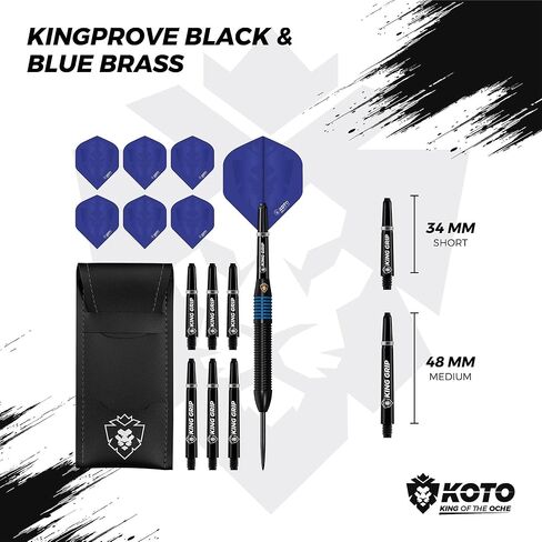 سهام نحاسية كوتو كينجبروف باللونين الأسود والأزرق 24 جم in Kuwait