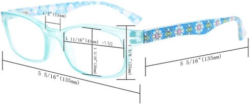 Eyekepper Womens Reading Glasses 3 Pack With comfort Spring Arms Classic Stylish Round Look-Crystal Clear Vision in Kuwait