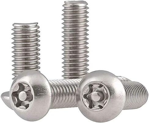 Anti-Theft Screws 304 Stainless Steel Screws Torx Round Head Bolts Machine Screws Security Screw M5*10mm,10 pcs in Kuwait