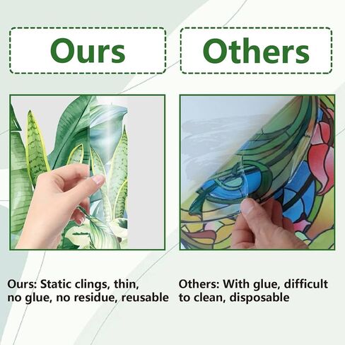 GORGECRAFT Sunflower Window Clings Gold Flower Spring Removable Glass Window Sticker Double-Sided Anti Collision Non-Adhesive Window Decals for Home Room Sliding Glass Door Prevent Birds Strikes in Saudi Arabia