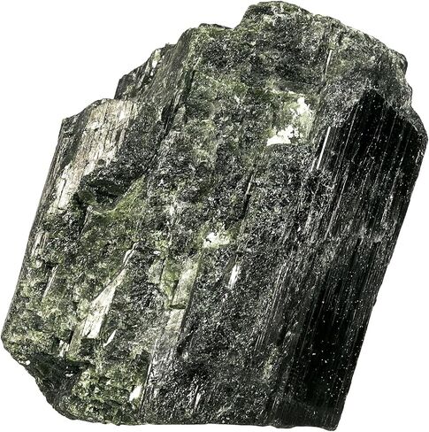 Sportmusies Natural Green Tourmaline Crystal Cluster Specimen Collection, Irregular-Shaped Raw Stone Decoration for Home Office Healing Reiki, 0.02-0.11 lb in Saudi Arabia